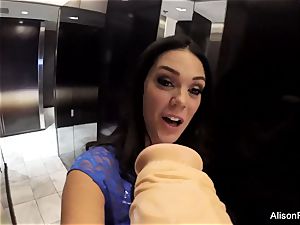 bimbo point of view fun with Alison Tyler and a fake penis